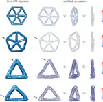 Planar 2D wireframe DNA origami